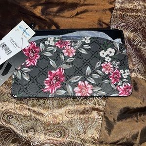 Brand new jet black and floral Canbury SLG